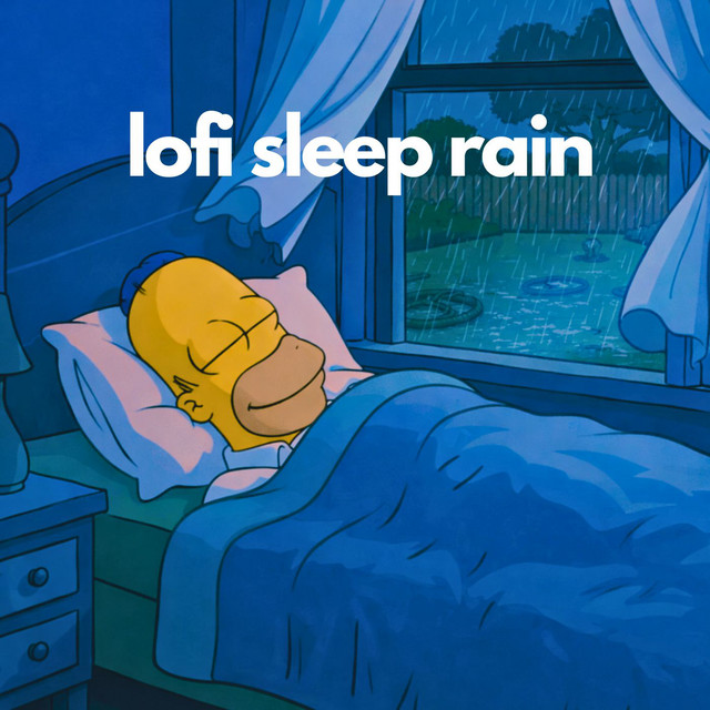 Lofi Sleep Rain Spotify playlist cover
